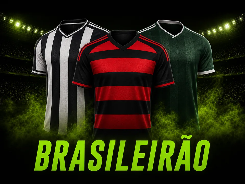 Camisas de clubes do Brasileirão